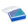 Ice Rack for 100 x 1.5mL tubes, detachable lid, tube platform, and base, 6/cs | R8014