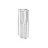 Spectrophotometer Cuvette, PS, 1.5mL semi-micro, round opening, 1000/cs | S4100-1