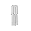 Spectrophotometer Cuvette, PS, 1.5mL semi-micro, square opening, 1000/cs | S4100-3