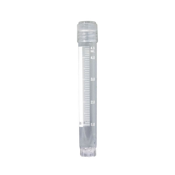 Cryogenic Vials, externally threaded caps with silicone O-ring, 5mL, sterile, 500/cs | V3805