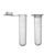 Round Bottom Tube with Attached Snap Cap, 5mL, Molded Graduations, Frosted Marking Area, 1000/cs | C0905