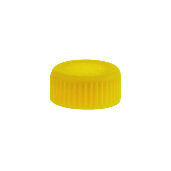 Screw cap for 2.0mL microtube, yellow color, non-sterile, w/ installed O-ring | C3175-Y