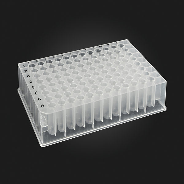 OptiWell Deep Well Plate, 96 Round Well, 1.0mL, 33.0mm height, 50 / CS | D3096-15S