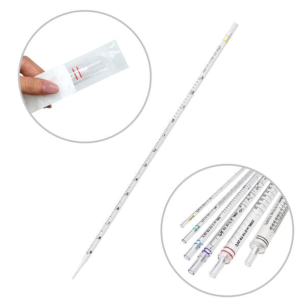 Serological Pipettes, 1mL, sterile, yellow coded, 500/cs | P8270-01