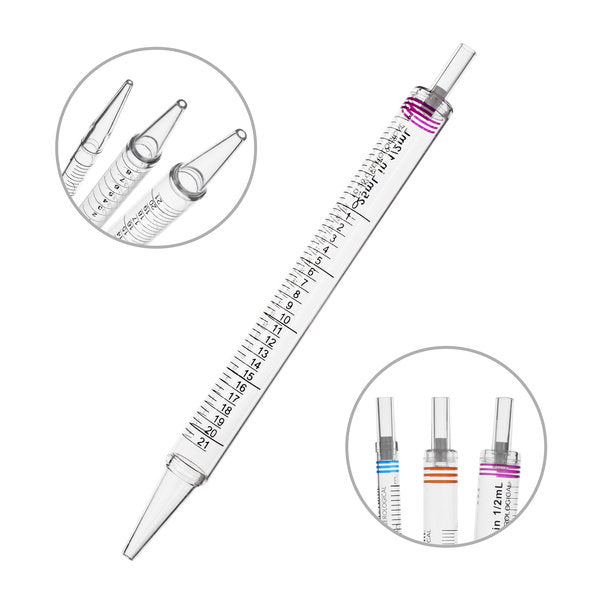 Serological Pipettes, 25mL, short, 230mm (9 in.) length, 200/cs | P8270-25RL