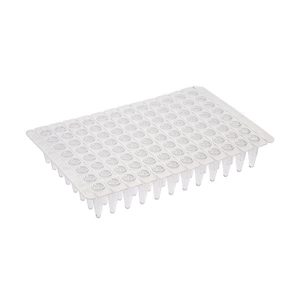 PCR Plates, Standard 96 well x 0.2mL, non-skirted, with breakaway strips of 8, 50/pk | P9602-N-T