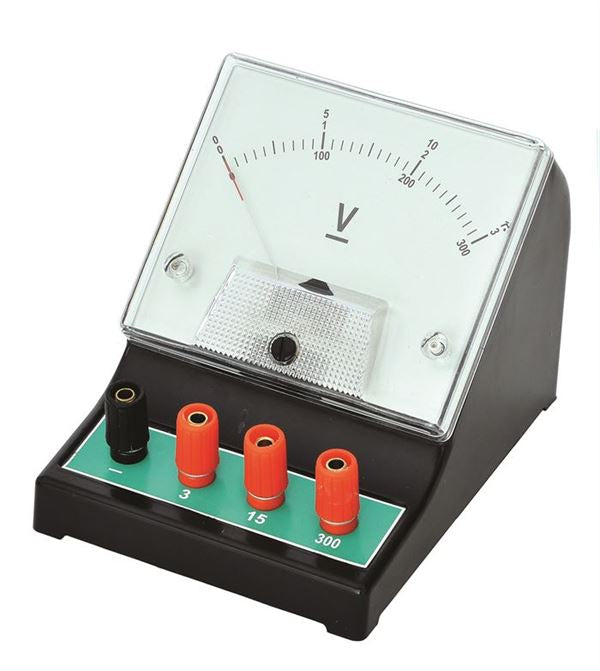 Voltmeter, 0-3v/0-15v/0-300v - MVT001