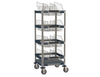 MetroMax I MXIV1 IV Transport/Storage Sloped Basket Cart, 24" x 24"