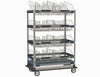 MetroMax i MXIV4 IV Transport/Storage Sloped Basket Cart, 24" x 42"