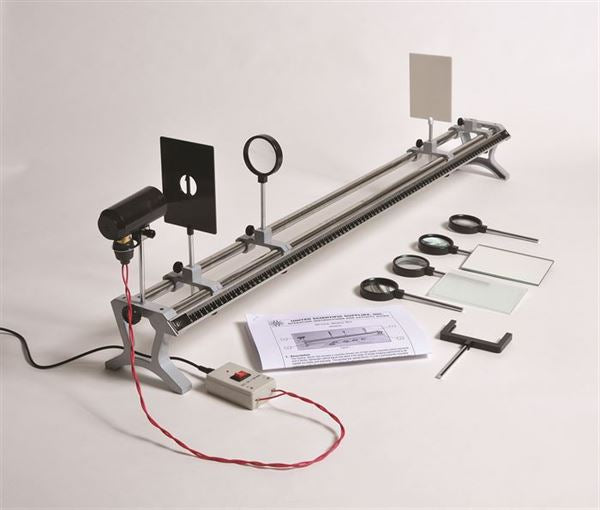 Research-Grade Hands-On Physics Demonstration Optical Bench Set for Physics Work | OBSET3