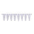 0.1 mL qPCR 8-Strip (With SEPARATE Optical Strip Caps) FROSTED, 120/pk | P3801-QF