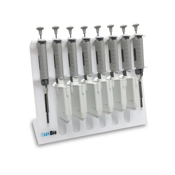 SureStand Pipette Stand for 8 pipettes, up to six multi-channels, acrylic | P4408