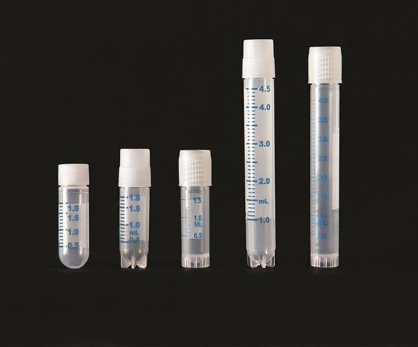 Industrial Bench-Ready Cryo Vial, External Thread, 4.5ml Star for Cryogenic V... | P60118
