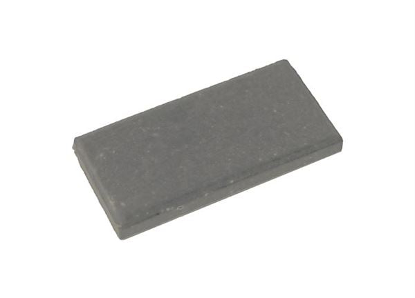 Heavy-Duty Task-Focused Streak Plates, 1 x 2, Black Pack/10 | United ... | PSP001-B-PK/10