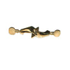 Research-Grade Laboratory Task-Focused Clamp Holder, Brass | RCLBH2