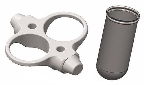 Scilogex 4 x Buckets and 4 x 2 tubes 50mL capacity including adapters | 19400043