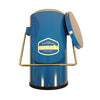 Scilogex 1L. Blue Enameled Cased Dewar Flask with Handle and Lid | MS111
