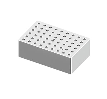 Scilogex Block, used for 0.2mL tubes, 54 holes | 18900218