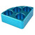 Scilogex Black quarter reaction block, 4 holes 16mL reaction vessel 28mm dia x 43mm depth | 18900005