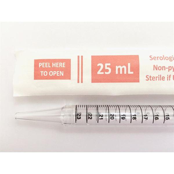 Scilogex Serological Pipettes, 2mL Individually wrapped, Sterile100/bag, 600/case | 2507632