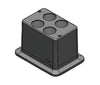 Scilogex Block, used for 50mL tubes, 4 holes | 18900242
