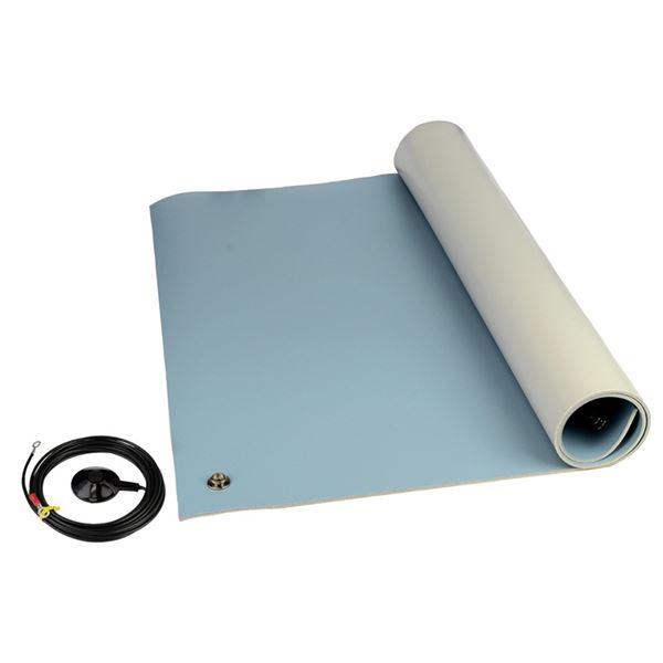 Floor Kit, 3-Layer Vinyl, 8200 Series, Blue, 0.140"X48"X72" - 8204
