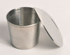 Scientific Bench-Ready Crucibles, Stainless Steel, With Lid, 30 mL | United S... | SSR030