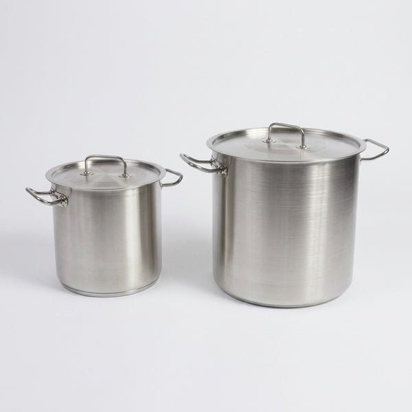 Industrial Task-Focused Stock Pot, Stainless, 37 L | STKPT37