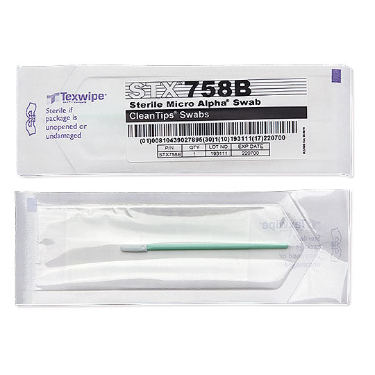 Sterile Micro Alpha Swab, 500 swabs/cs - STX758B