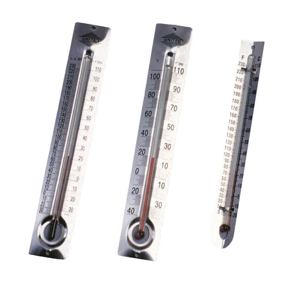 Industrial Task-Focused Metal Back Student Thermometer, V-Back, 0To 230F / -2... | THVB02