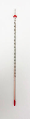 Precision Bench-Ready Thermometer, Red Liquid, 12, Partial Immersion, -10 To 150C | THPC02