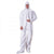Advantage Disposable Coveralls, White, Elastic, Small, 25/case - APP0190-S-W