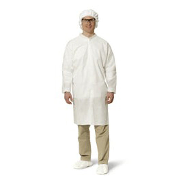Advantage I Lab Frock, White, X-Large, 30/case - APP0250-XL-W