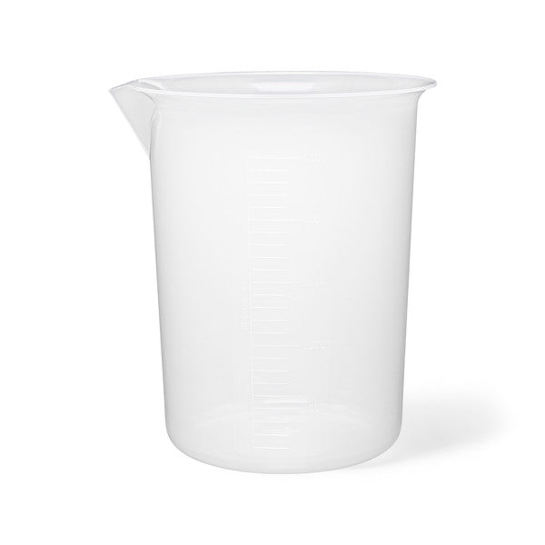 Technical Bench Heating Beakers, Wide Spout, PP, 5000 mL for Glass Beakers Work | 11117