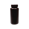 Laboratory Closed-Cap Reagent Unistore Reagent Bottle, Wide Mouth, Amber, HDPE... | 33465