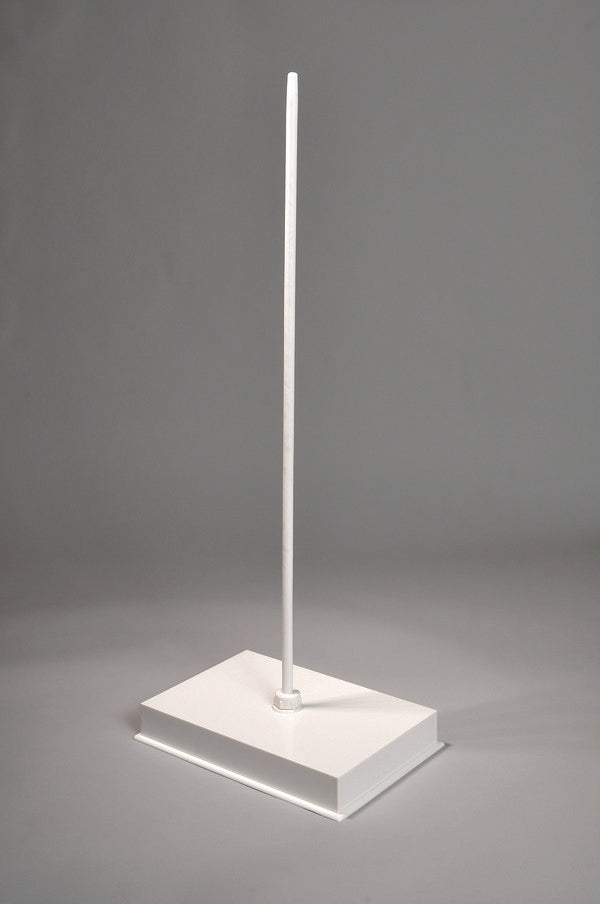 Industrial Instructional Support Stand w/Rod, Plastic, 8 x 12 Base, 30 Rod - C... | 54102