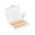 Scientific Instructional 100-Place Microscope Slide Box, ABS, White | 62611