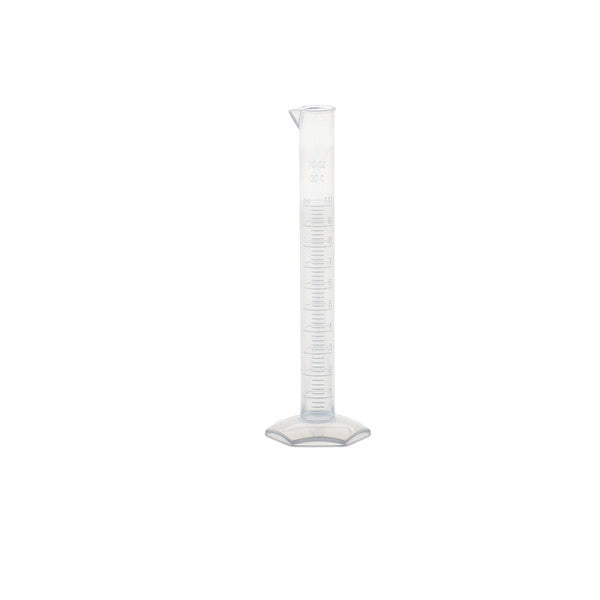 Technical Bench Measurement Measuring Cylinder, Hex Base, PP, 10 mL, Pack/24 | 80031