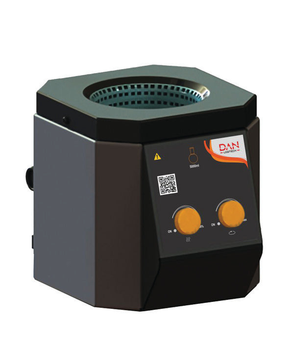 Research-Grade Instructional Analog Heating Mantle With Stirrer, 5000 ... | UNAHMTLS-5000