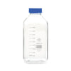 Industrial Instructional Media/Storage Bottles, Wide Mouth, Square, Borosil... | BSWM5000