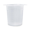 Precision General Prep Tri-Corner Beakers, Polypropylene (PP), 250 mL, Pack/100 | BTC0250