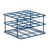 Heavy-Duty Task-Focused Coated Wire Rack, 50 mL Centrifuge Tubes, 16 Place, Blue | CWRCT05