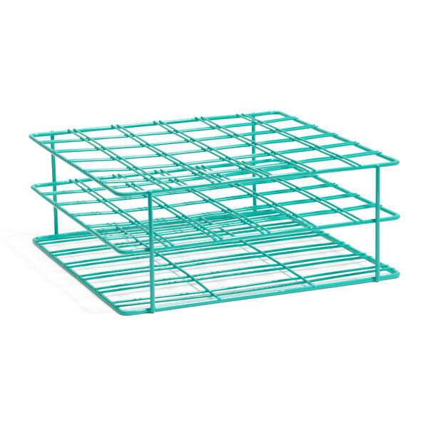 Precision Instructional Coated Wire Rack, 50 mL Centrifuge Tubes, 36 Place, Teal | CWRCT08