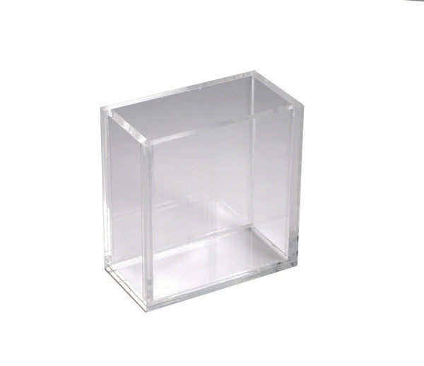 Bench-Ready Rectangular Refraction Cell, Acrylic, 6cm x 3cm x 6.2cm High | RCRC01