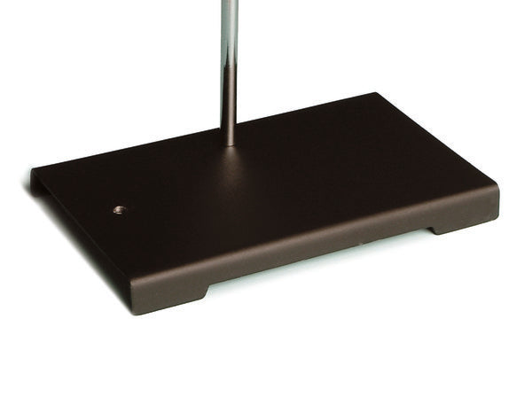 Heavy-Duty Instructional Two-Hole Support Stand w/Rod, Stamped Steel, 6 x ... | SSB6X9-H2