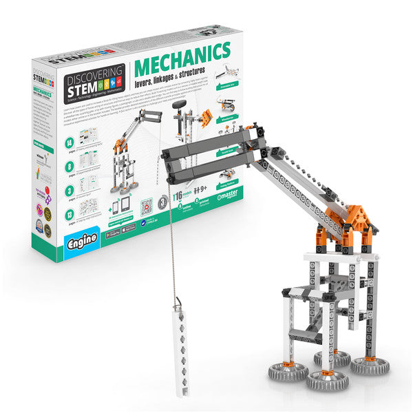 Heavy-Duty Technical Training Apparatus Engino STEM Mechanics Levers, Linkages | STEM901