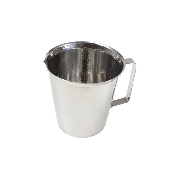 Technical Bench-Ready REUZ Stainless Steel Beaker With Handle, 1000 mL |... | UN3003-1000