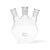 Technical Swirl-Mixing 3 Neck Flask, Round Bottom, Angular, 1000 mL, Cen... | UN3NKFK1000