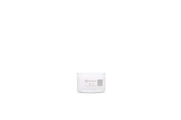 Research-Grade Task-Focused Crystalclear Crystallizing Dish 40 mL, Fla... | UNCRDSH-FB-40