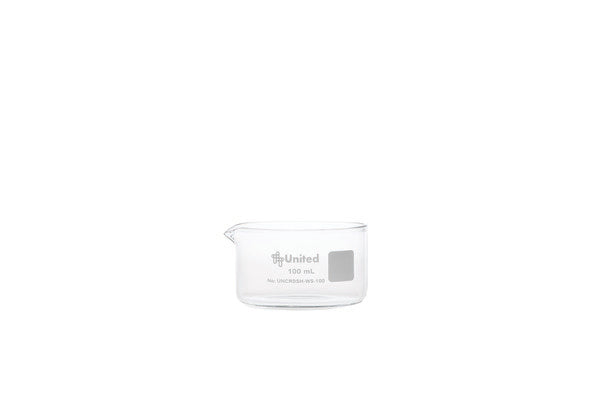 Heavy-Duty Instructional Crystalclear Crystallizing Dish 100 mL, Flat... | UNCRDSH-WS-100